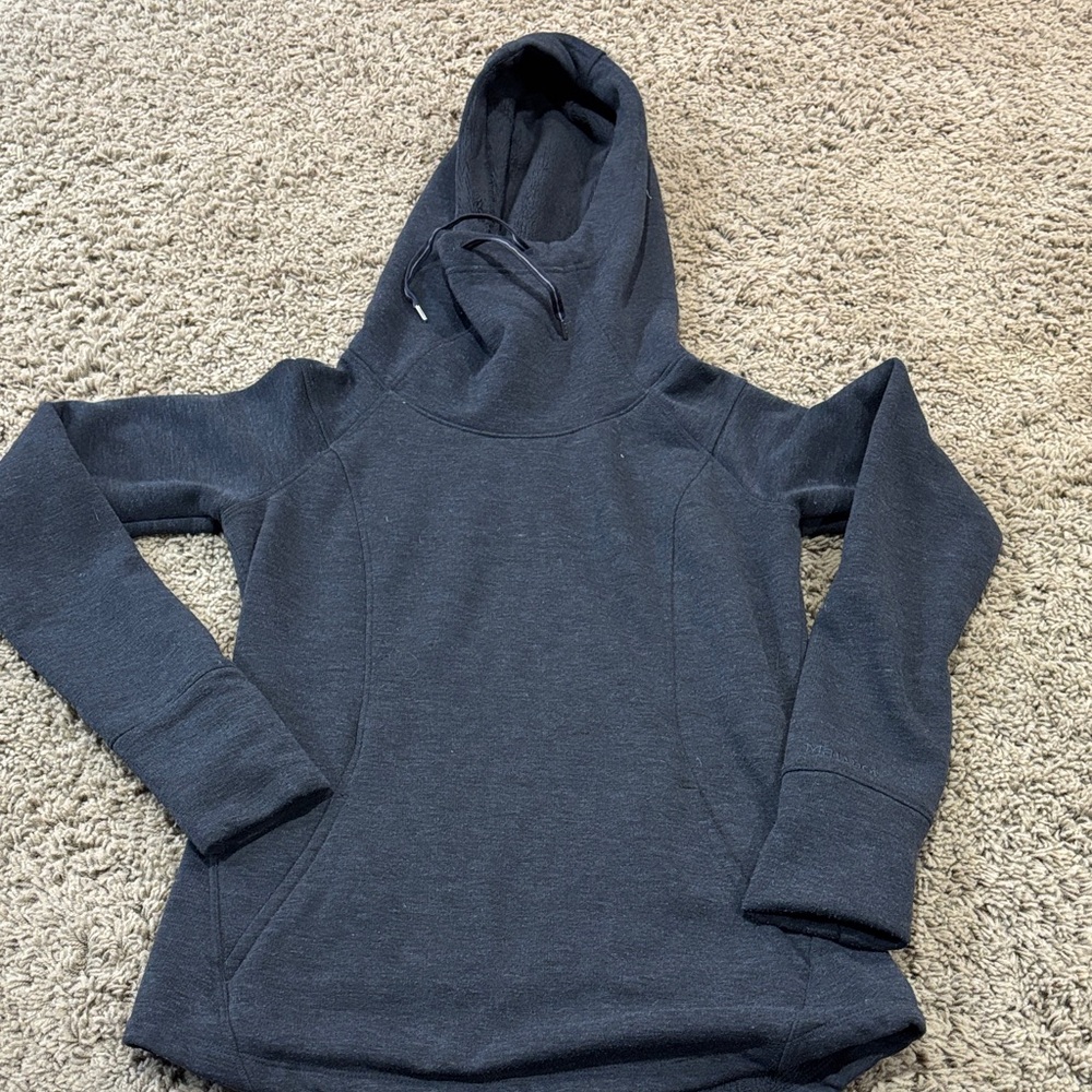 Marmot Dark Blue Cowl Neck Sweater